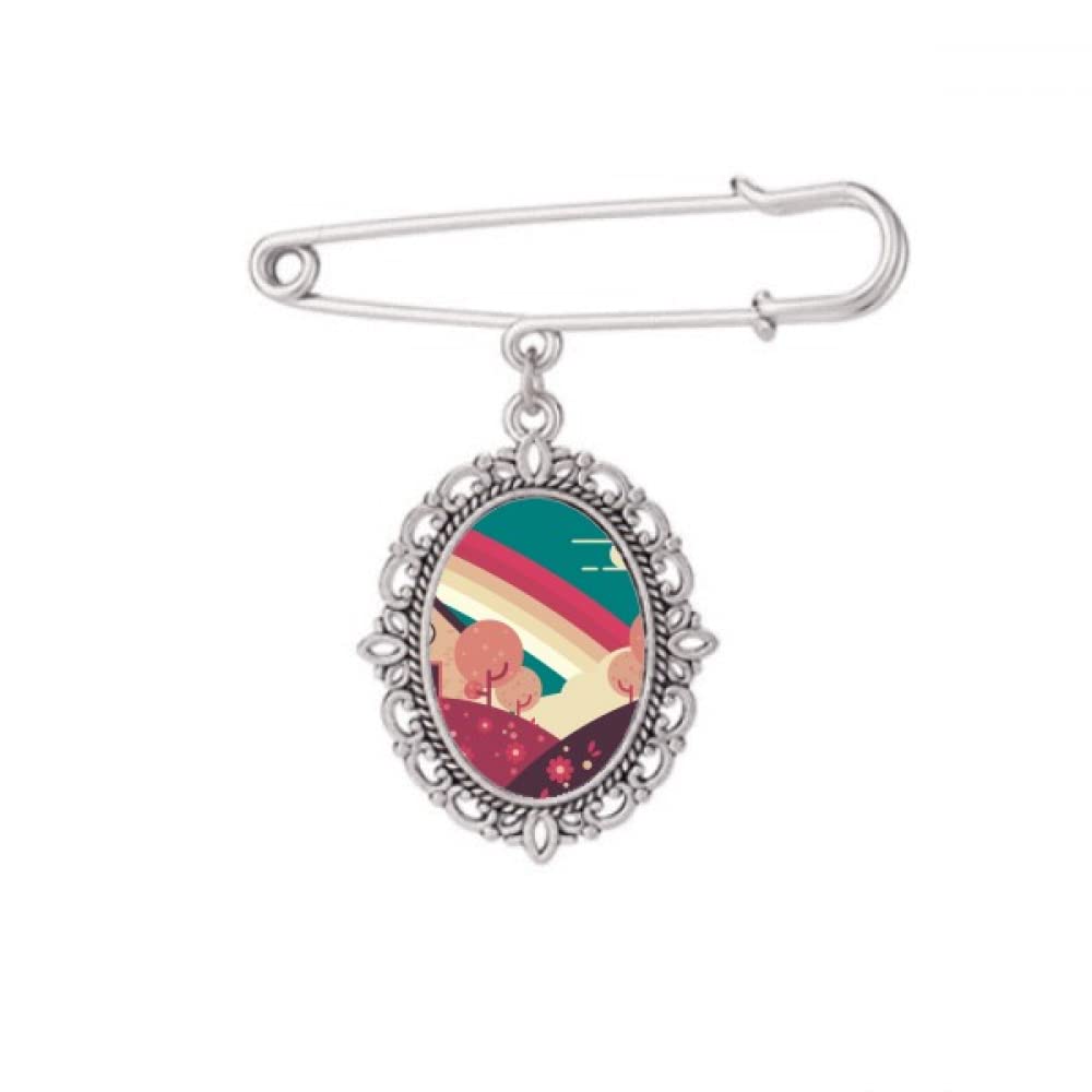 Broche maison dessin animé taille M, le cadeau idéal pour robe - 5
