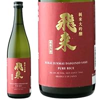 飛来 純米大吟醸 720ml|越のつかの酒造|日本酒 720ml 純米大吟醸|華やかな香りと上品な旨み|ギフト 贈答 御祝 御歳暮