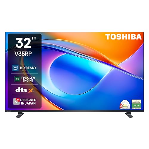 TOSHIBA 80 cm (32 inches) V Series HD Ready Smart LED TV 32V35RP (Black)