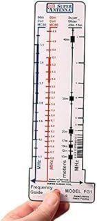 Super Antenna FG1 Frequency Guide HF SWR Ruler for MP1 ham Radio Amateur