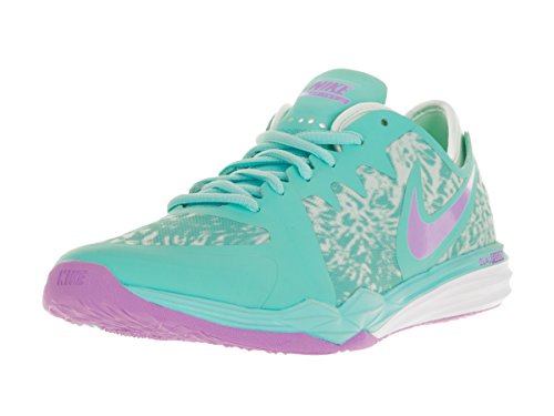 NIKE New Women's Dual Fusion TR 3 Print Cross Trainer Aqua/Fuschia Glow 8