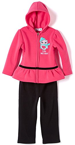 Image of ToBeInStyle Girl's 2 Piece Outfit Top & Leggings Set Casual Graphic Shirt Capri Pants
