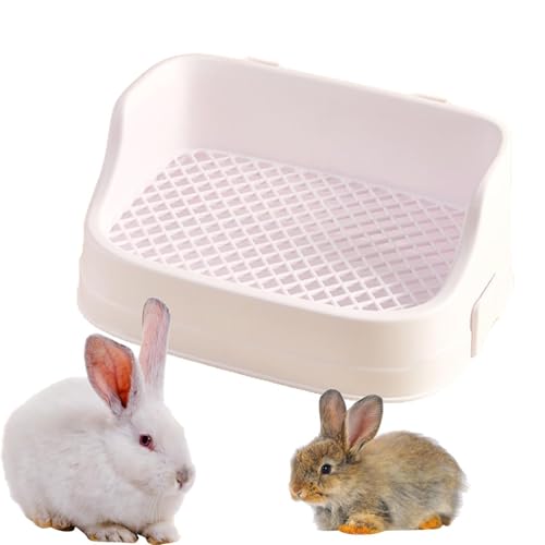 Bac à litière pour lapins anti-salissures pour cage propre - 8
