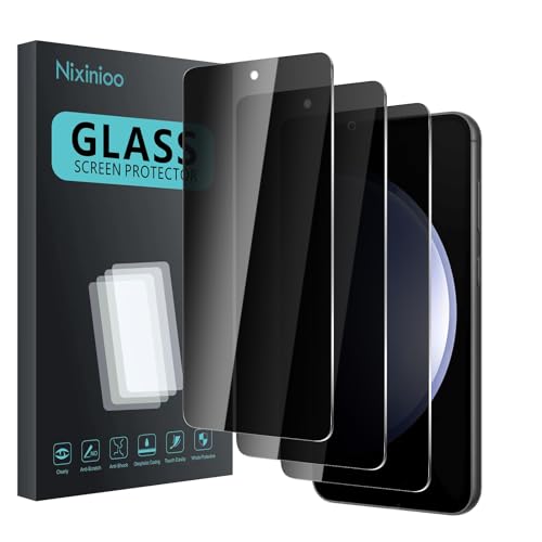 Film Samsung Galaxy S23 FE anti-espion en verre trempé 9H pour sécuriser vos trajets en métro