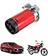 Auto Horn Motor HAMON 12V 150DB Luftkompressor Mini Luftpumpen Kit für Air Horn Universal Air Horn Kompressor Kit für Auto Zug LKW Boot Motorrad Horn Kit 0.1Mpa-0.13Mpa (Rot)