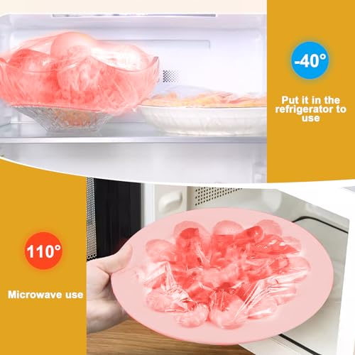 50 Pcs Smoke Detector Covers Fire Alarm Plastic Stretch Dust Caps To Protect Smoke Alarms During Renovation Work & Decorating for Commercial Building Home Kitchen Cooking Baking (Red) - Image 4