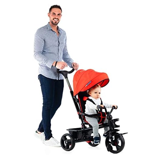 Triciclo Infantil Evolutivo Urban Trike Foldable City Molto