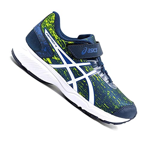 Tênis Asics Fantasy 4 Infantil - Verde/prata - 26