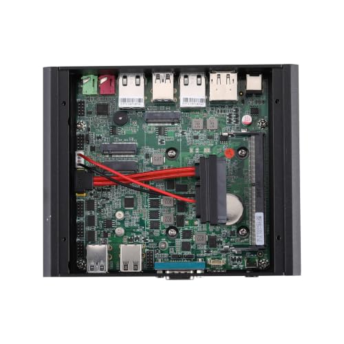 Image of Qotom Fanless Mini PC Celeron 4305U, 2 LAN, HD+DP, RS232, Barebone
