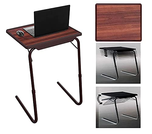 Bi3 Multipurpose Laptop Study Table Strong Top 6 Heights 3 Angles Portable Adjustable Foldable (Metal) 2 Bi3 Multipurpose Laptop Study Table Strong Top 6 Heights 3 Angles Portable Adjustable Foldable (Metal) - Image 2