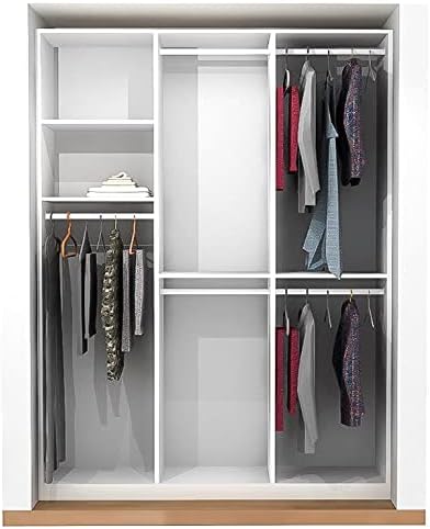 EZ Fit Closet Systems 57" W x 93 H Daytona