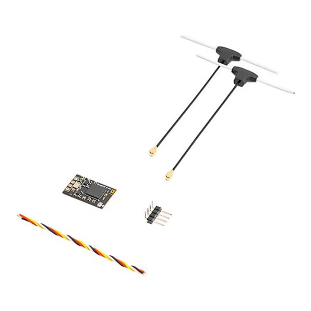 Ricevitore di Diversità Super D ELRS Exesslrs RX 2T Antenne con TCXO in per RC FPV A Lungo Raggio/Freestyle Drone ELRS 915MHz