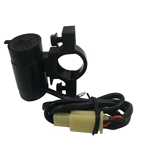 AOW Attractive Offer World Motorcycle Bike Mobile Phone USB Charger Power Adapter 12v (Waterproof) for Honda Activa 5G