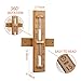 Foxyoo Sauna Sand Timer - 15 Minute Timer Sauna Accessories, Handmade of Canadian Red Cedar