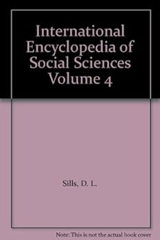 Hardcover International Encyclopedia of Social Sciences Volume 4 Book