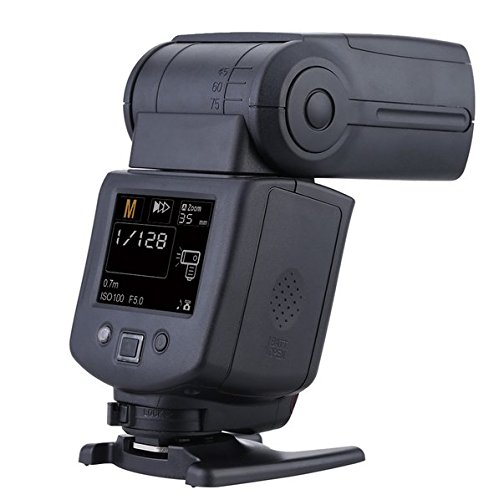 GOWE i-TTL Master Slave lampa błyskowa Speedlite GN60 2,2 cala kolorowy panel dotykowy LCD z filtrem dyfuzora do kamer Nikon