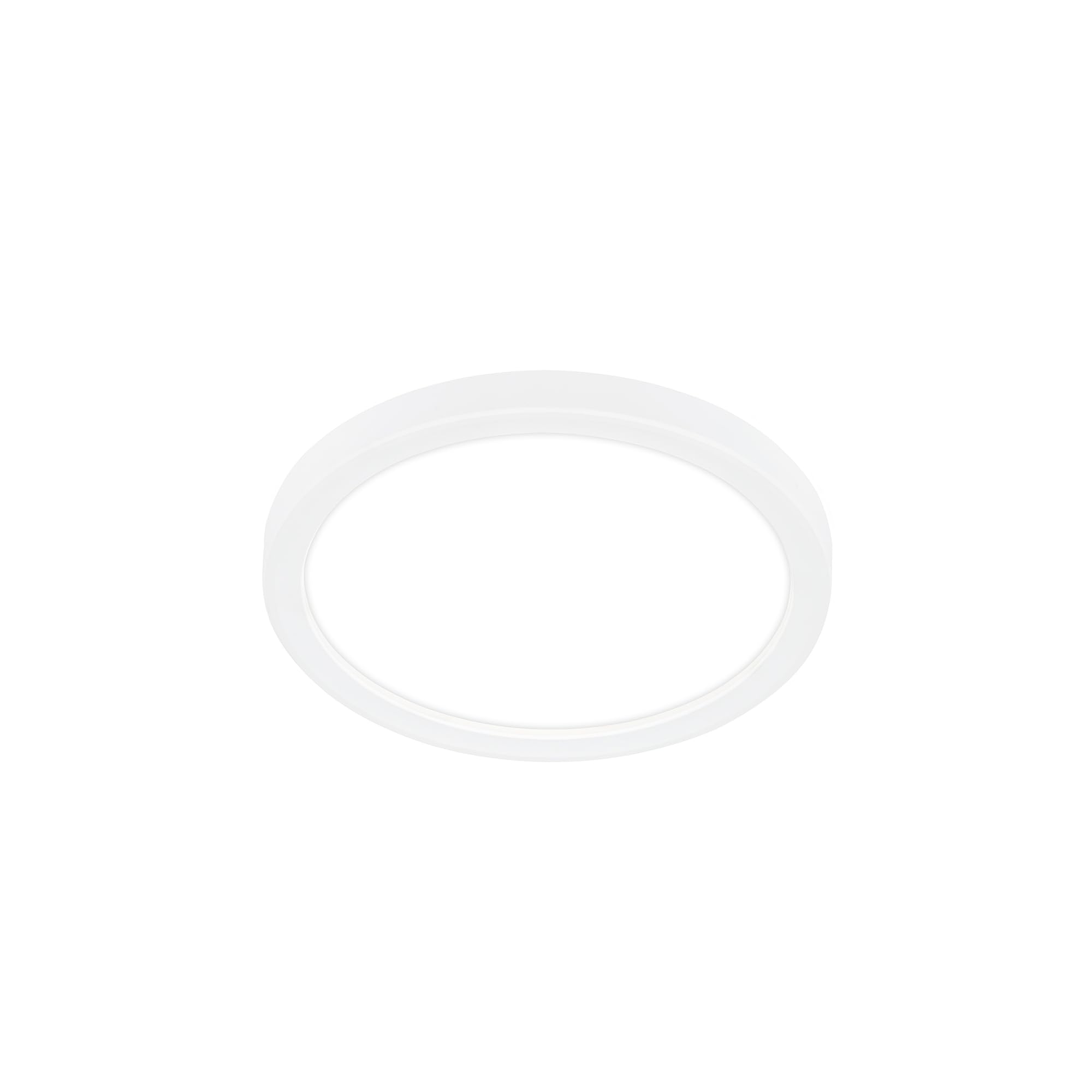 BRILONER - LED Deckenlampe mit indirektem Licht, flach, neutralweißes Licht, LED Lampe, Deckenleuchte, Wohnzimmerlampe, Küchenlampe, Deckenbeleuchtung, Flurlampe, 19 x 3 cm (DxH), Weiß