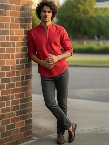 Image of Vida Loca Short Kurta for Men and Boys. (VFLX100)