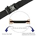 JUKMO Tactical Belt, Military Rigger 1.5‘’ Nylon Web Duty Work Belt with Magnetic Quick Release Buckle (Black, Medium)