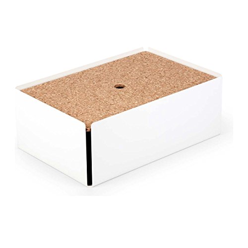 Preisvergleich Produktbild Konstantin Slawinski Charge-Box weiß Kork Kabelbox
