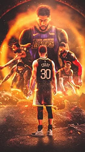 Basketball Player Curry Poster,Super star Curry 16″ x 24″ Art Print Poster, Wall Art Print-Great Gift For Basketball Fans Kids and Adults (Stephen Curry-1, 16in×24in(Frameless))