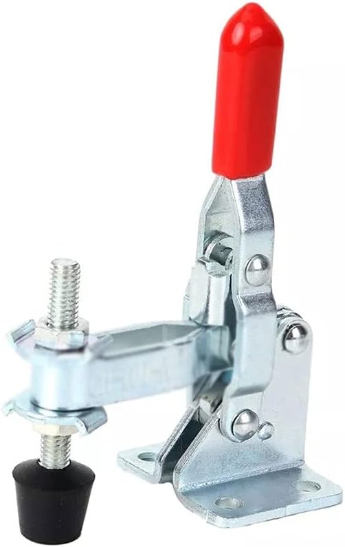 2x 101A 50Kg 110Lbs Grasshoppers Vertical Fast Clip Right Toggle Clamp Silver Toggle Clamps