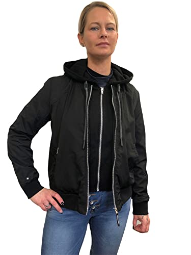 khujo PERSEE Damenjacke Bundjacke Jacke Sommerjacke Übergangsjacke Kapuze...