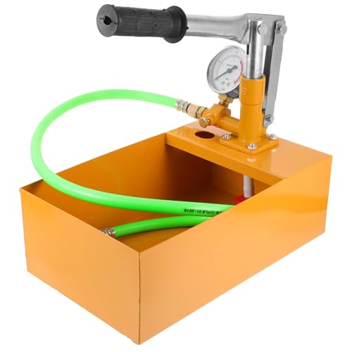 NOLITOY 40kg Hydrauliktester Mit Druckkapazität Kupfer Wasser Druck Test Pumpe Hand Pumpe Für Prüfungswerkzeuge Hydrostatische Prüfung Mit Wasserdrucktester