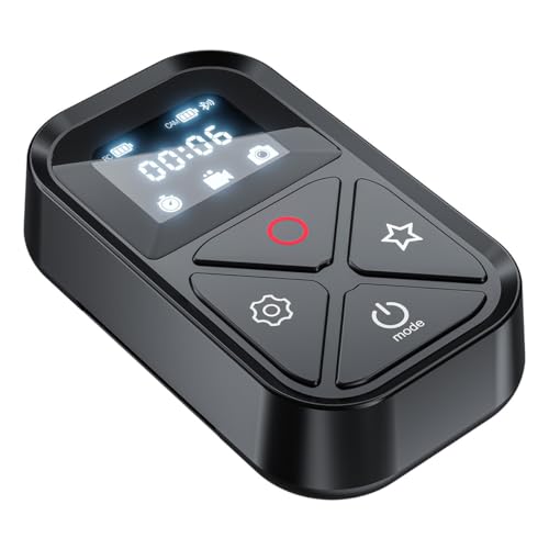 Sarini Wireless Remote Control for GoPro Hero 11/10/9/8/MAX with LED Display Menu Display Bluetooth Remote Control Simultaneous Control of Five Cameras - Image 4