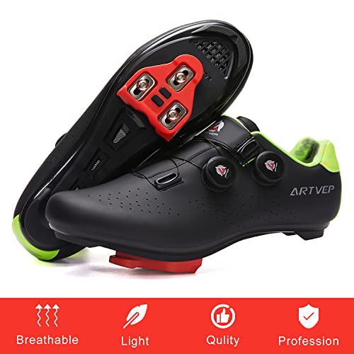 Scarpe da Ciclismo da Uomo Scarpe da Bici da