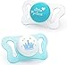 Chicco NaturalFit micro Newborn Pacifier, Blue, 0-2 Months