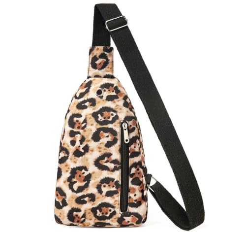 Image of Banelu Small Sling Backpack Crossbody Bags for Women Men, Sling Bag Cross Body Bag Fanny Packs Crossbody Purses