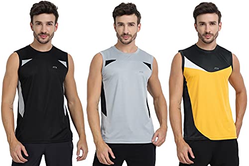 Image of FTX Men's Dri-Fit Round Neck T-Shirt - 709-PO2