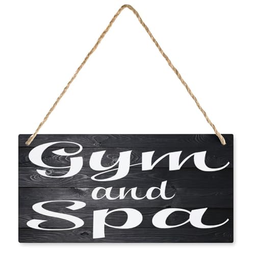 ZECDFA Wood Room Sign 6x12