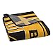 NORTHWEST Officially Licensed Boston Bruins NHL Team Throw Blanket 46″×60″ – Licensed Microfiber Throw with Hockey Logos for Fans, Dorms, Game Day Couches & Fan Caves