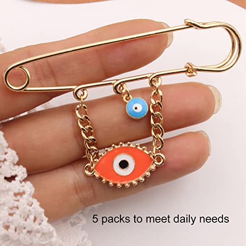 Alfinetes de broche, bonitos e atraentes alfinetes de segurança para uso multifuncional para decoraç