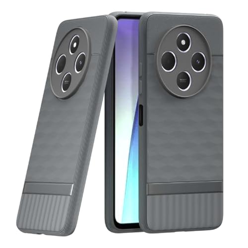 Image of Shockproof Case for Mi Redmi A4 5G /14C 5G /14R 5G /Poco C75 5G /M7 5G | Full Camera Protection | TPU Flexible Back Cover for Mi Redmi A4 5G / 14C 5G / 14R 5G / Poco C75 5G / M7 5G (Graphite Grey)