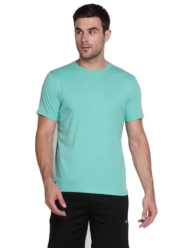 Image of Wildcraft Men's Solid Regular Fit Polo Shirt