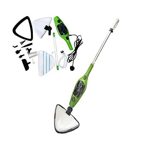 10-in-1-Heißdampfreiniger 1300 W Multifunktions-Dampfreiniger, Bodendampfreiniger für Fliesen-Hartholz-Laminatfugen, für Böden, Teppiche, Fenster, Polster, Küchen und Badezimmer Cover