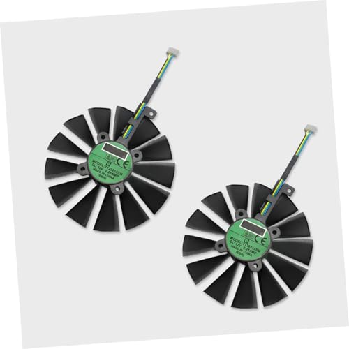 Par de ventiladores para GPU para enfriamiento de tarjeta gráfica miniatura 4