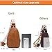 WSRYDJDL Women Chest Bag Sling Bag Small Crossbody PU Leather Satchel Daypack Shoulder backpack for traveling hiking Cycling (Brown)