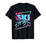 Abbigliamento da sci grafico nostalgico in difficoltà per riportare gli anni '80 e '90, sarà fantastico mentre triturano le piste o il peperoncino nel lodge.
