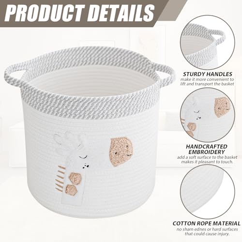 Panier à linge bebe chevreuil idéal sur la table à langer
