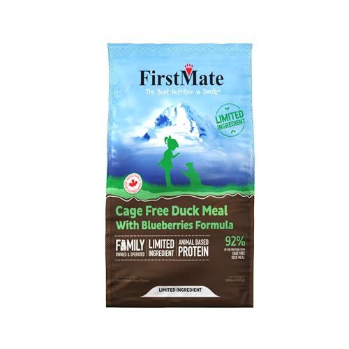 FirstMate Cage Free Duck Meal & Blueberries Formula for Cats