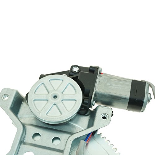 Image of TRQ Front Passenger Side Power Window Motor and Regulator Assembly Power Compatible with 2000-03 Toyota Tundra 2004-06, Regular Cab 2004-06 Tundra Extended Cab