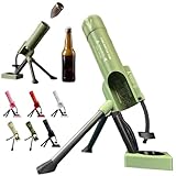 Apribottiglie di birra, 51 mm, divertente apribottiglie per mortaio e birra, a mani libere, tattico, decorazione per casa, feste, bar, scriv …