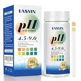 pH Test Strips 4.5-9,200 Litmus Paper pH Strips for Urine & Saliva - pH Balance Test Strips for Accurate Body pH Testing, Health Monitoring, and Wellness Management, Fast & Reliable Measurement