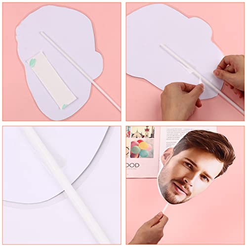 Face on a Stick,Custom Big Heads Cardboard face Cutout,Fat Heads, Party Prop,1 Count Fun Wedding, Graduation, Birthday Party Heads (1 pcs)