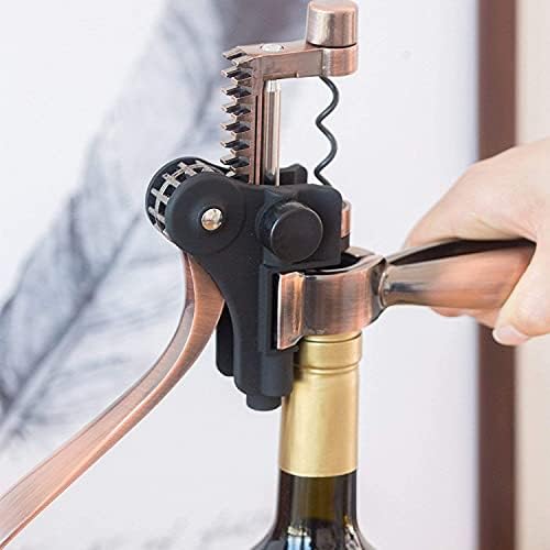 Corkscrew Wine Bottle Opener Set - Brown