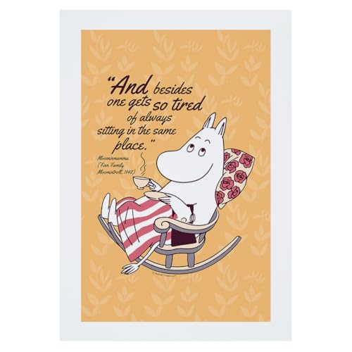 Póster de pared Moomin de Moominmamma So Tired para dar vida a tus paredes aburridas
